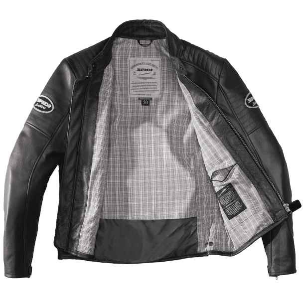 SPIDI CLUBBER NERA,Giacca Pelle SPIDI