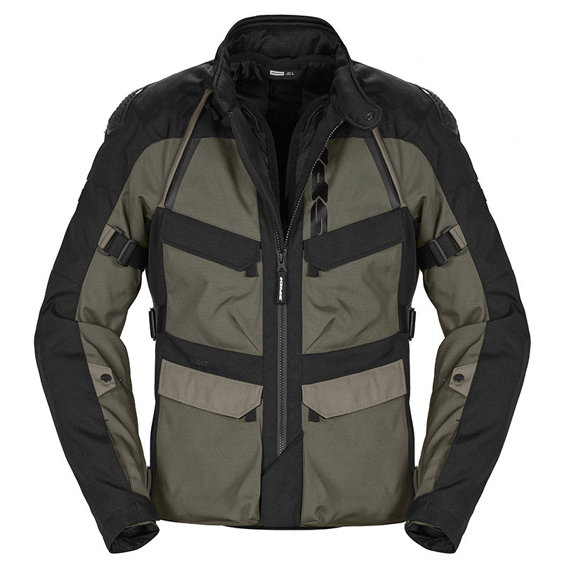 SPIDI RW H2OUT MILITARE,Giacca Impermeabile SPIDI