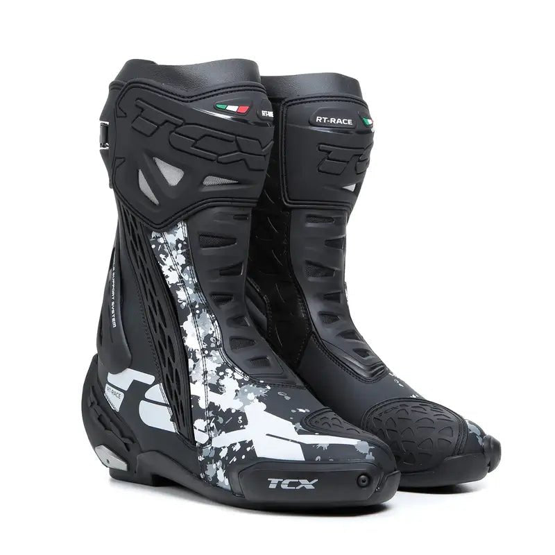 STIVALE TCX RT RACE NERO GRIGIO TG 44,Stivale sportivo TCX