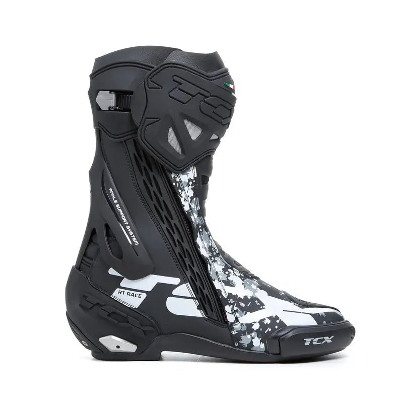 STIVALE TCX RT RACE NERO GRIGIO TG 44,Stivale sportivo TCX
